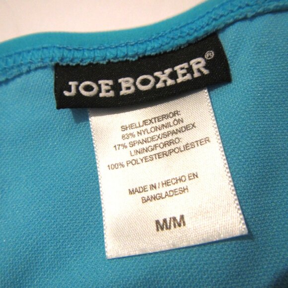 Joe Boxer Blue & White Striped Adjustable Side Tie Bikini Swim Bottoms M - Picture 3 of 3